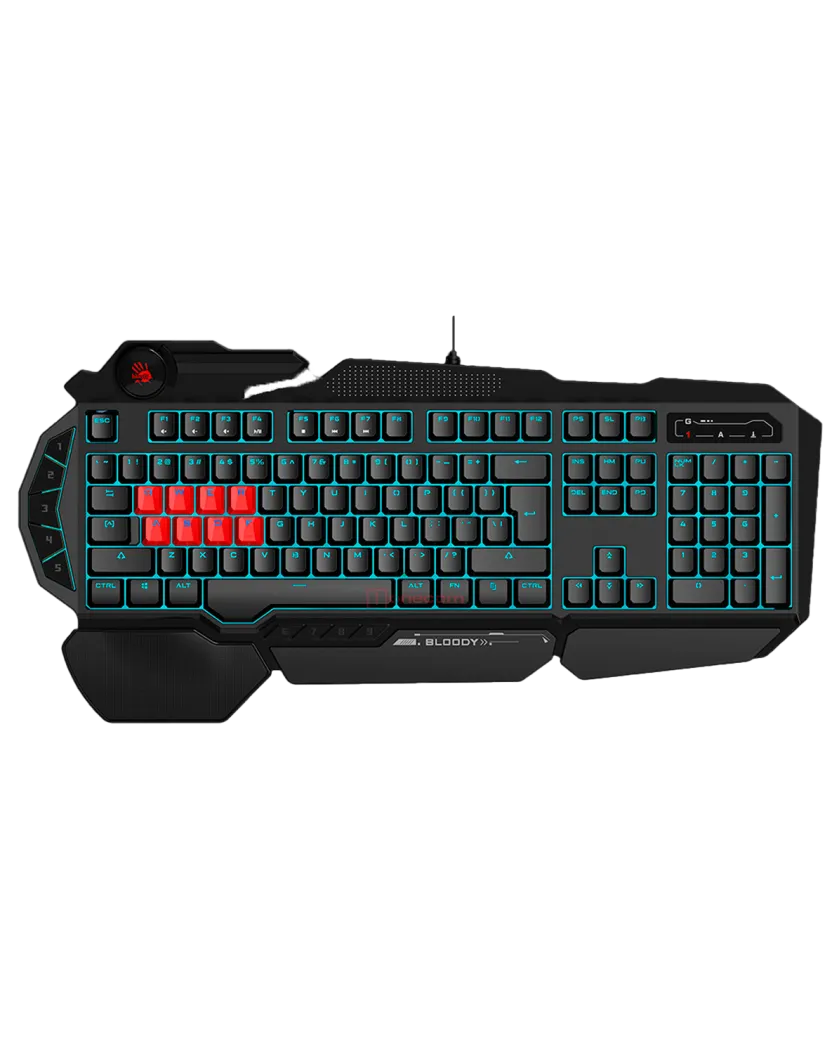 Клавиатура игровая проводная Bloody B318 Gaming / Black
