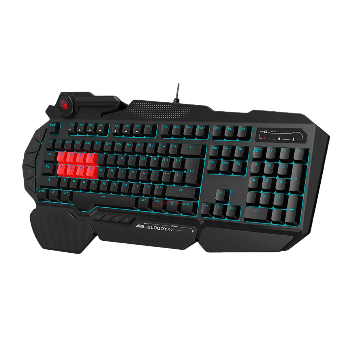 Клавиатура игровая проводная Bloody B318 Gaming / Black