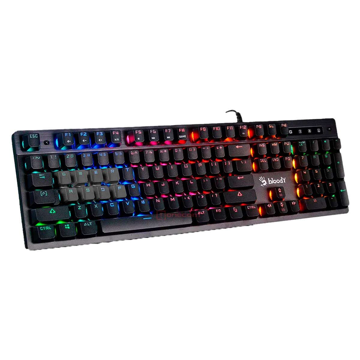 Клавиатура игровая проводная Bloody B500N Gaming / Grey