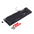 Клавиатура игровая проводная Bloody B750N Gaming / Destiny Green