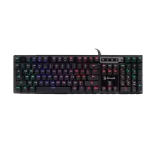 Клавиатура игровая проводная Bloody B750N Gaming / Destiny Green
