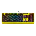 Клавиатура игровая проводная Bloody B810RC Gaming / Punk Yellow