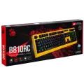 Клавиатура игровая проводная Bloody B810RC Gaming / Punk Yellow