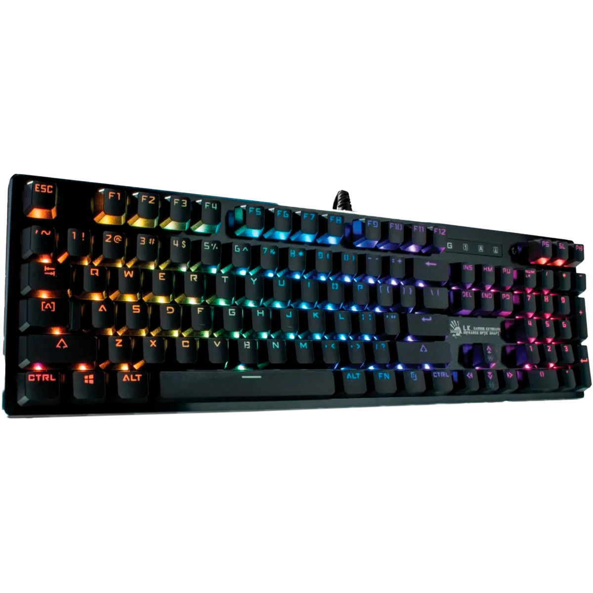 Клавиатура игровая проводная Bloody B820R Blue Swith Gaming / Black