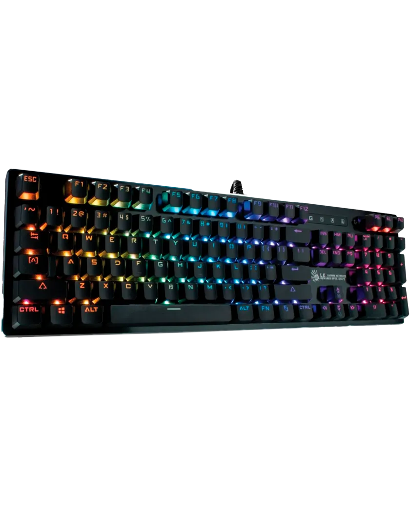 Клавиатура игровая проводная Bloody B820R Blue Swith Gaming / Black