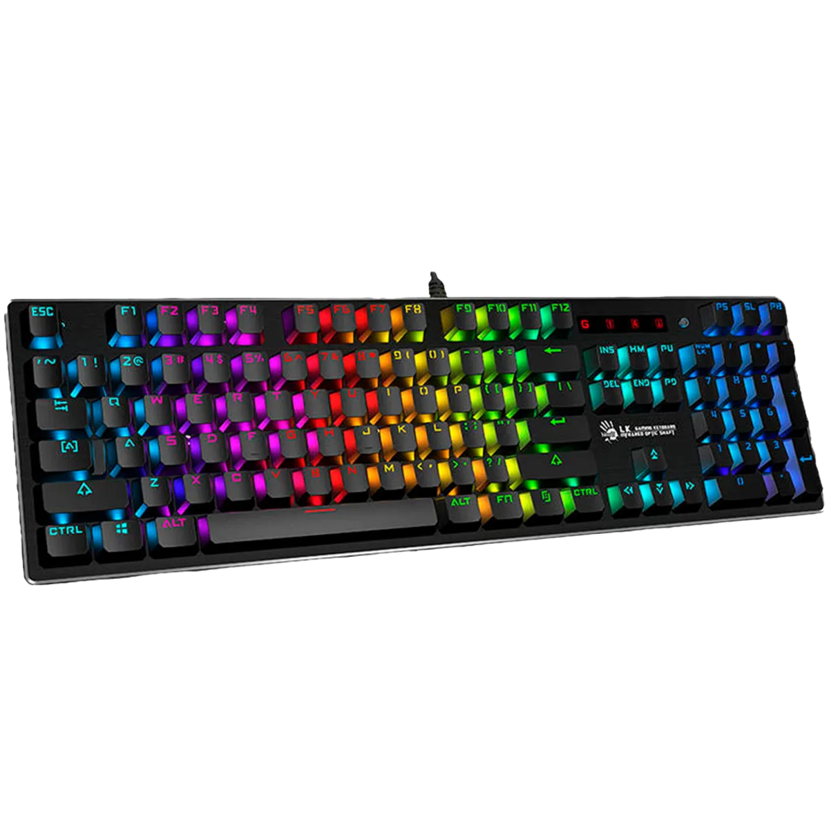 Клавиатура игровая проводная Bloody B820R Red Switch Gaming / Black