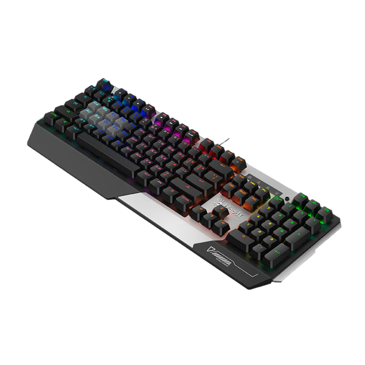 Клавиатура игровая проводная Bloody B865R Gaming / Gun Grey