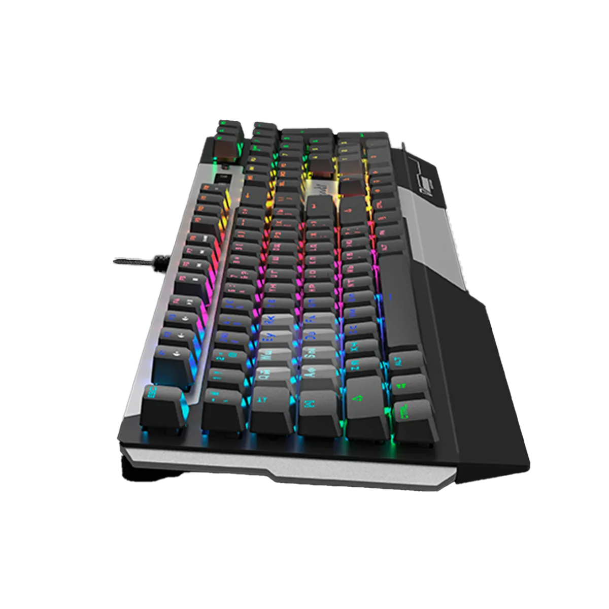Клавиатура игровая проводная Bloody B865R Gaming / Gun Grey