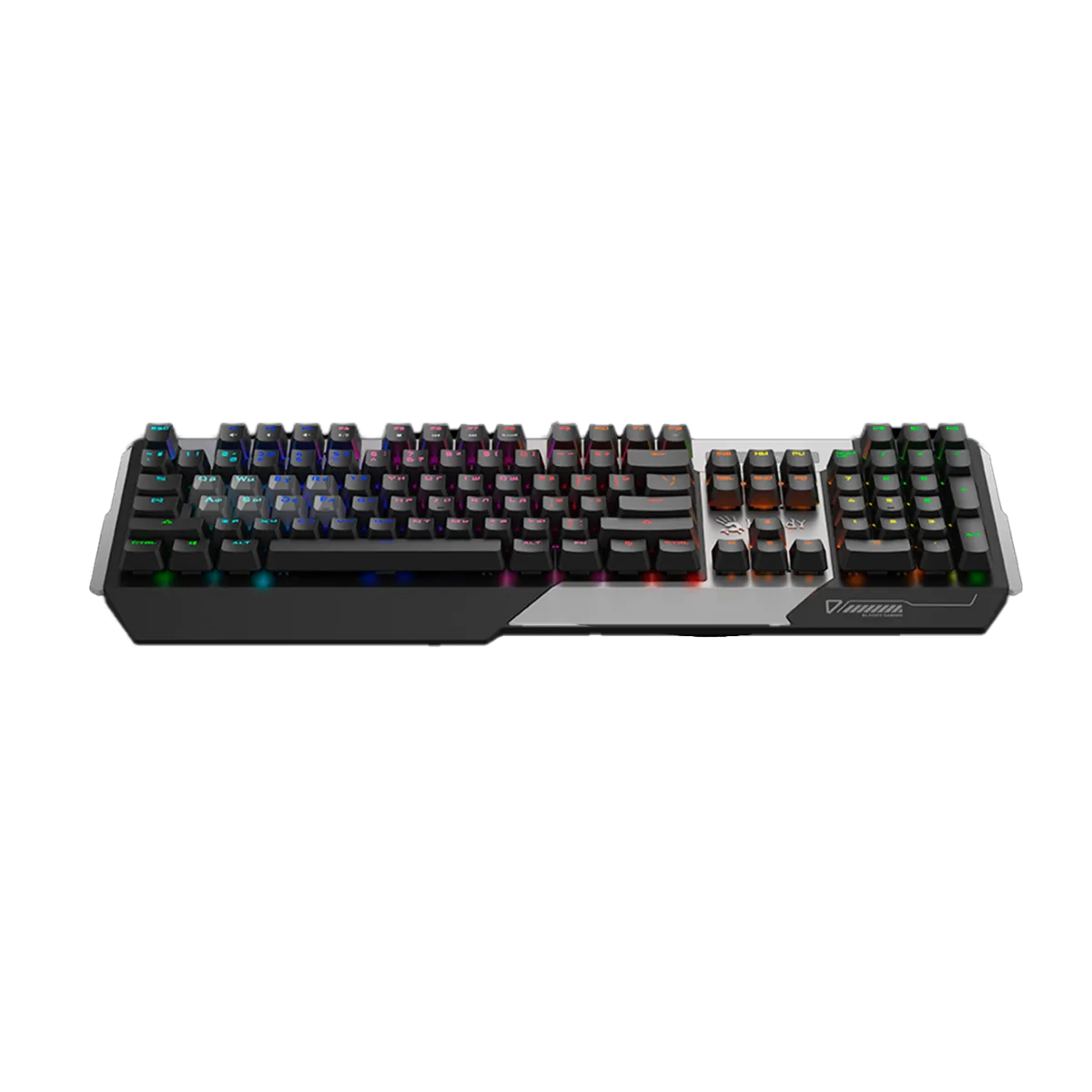 Клавиатура игровая проводная Bloody B865R Gaming / Gun Grey