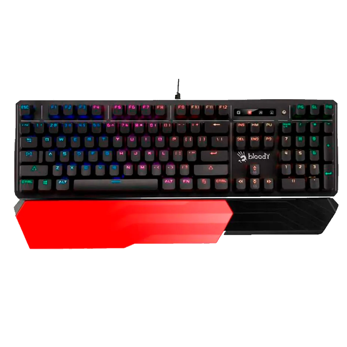 Клавиатура игровая проводная Bloody B975 Gaming RGB / Black