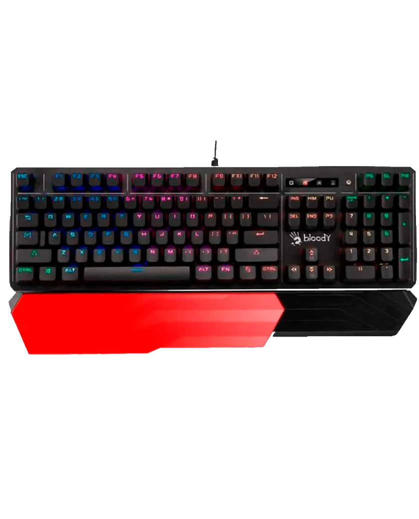 Клавиатура игровая проводная Bloody B975 Gaming RGB / Black