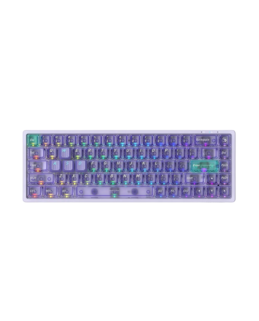 Клавиатура игровая проводная Bloody MS68 / Nebula Purple