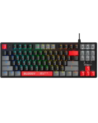 Клавиатура игровая проводная Bloody S310N RGB Gaming / ENERGY RED