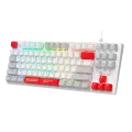 Клавиатура игровая проводная Bloody S310N RGB Gaming / Energy White