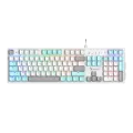 Клавиатура игровая проводная Bloody S510R RGB Gaming / Icy White