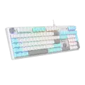 Клавиатура игровая проводная Bloody S510R RGB Gaming / Icy White
