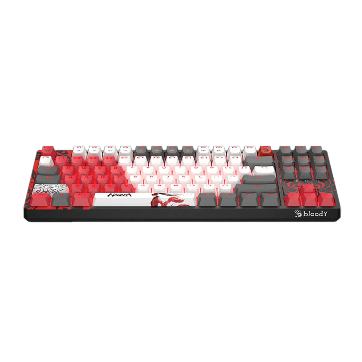 Клавиатура игровая проводная Bloody S87 Naraka RGB Gaming / Color