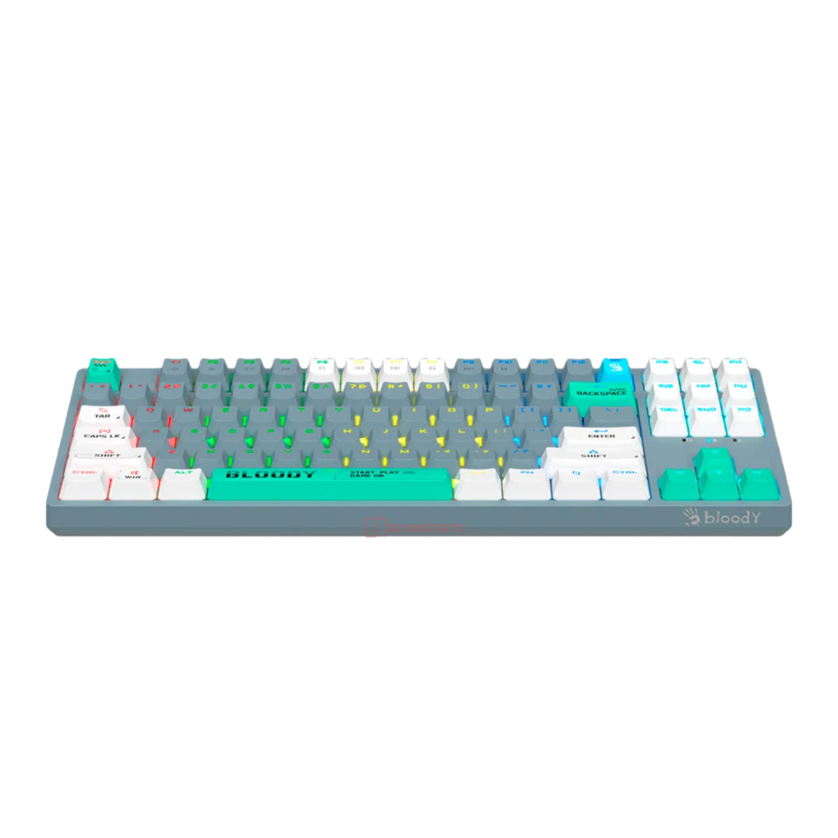 Клавиатура игровая проводная Bloody S87 Gaming / Energy Ash