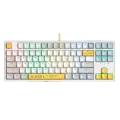 Клавиатура игровая проводная Bloody S87 Gaming / Energy White