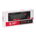 Клавиатура игровая проводная Bloody S87 Gaming / Energy Red