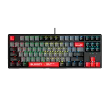 Клавиатура игровая проводная Bloody S87 Gaming / Energy Red