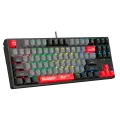 Клавиатура игровая проводная Bloody S87 Gaming / Energy Red