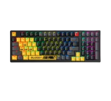 Клавиатура игровая проводная Bloody S98 Sport Lime Gaming RGB / White