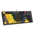 Клавиатура игровая проводная Bloody S98 Sport Lime Gaming RGB / White