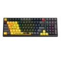 Клавиатура игровая проводная Bloody S98 Sport Lime Gaming RGB / White