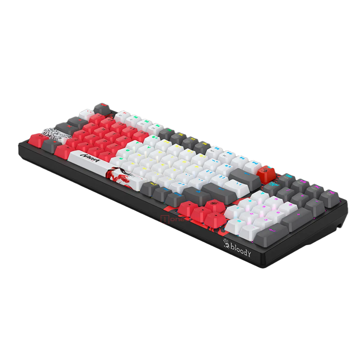 Клавиатура игровая проводная Bloody S98 Naraka Gaming / Grey