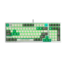 Клавиатура игровая проводная Bloody S98 Pixels Gaming Red+ Switch / Green