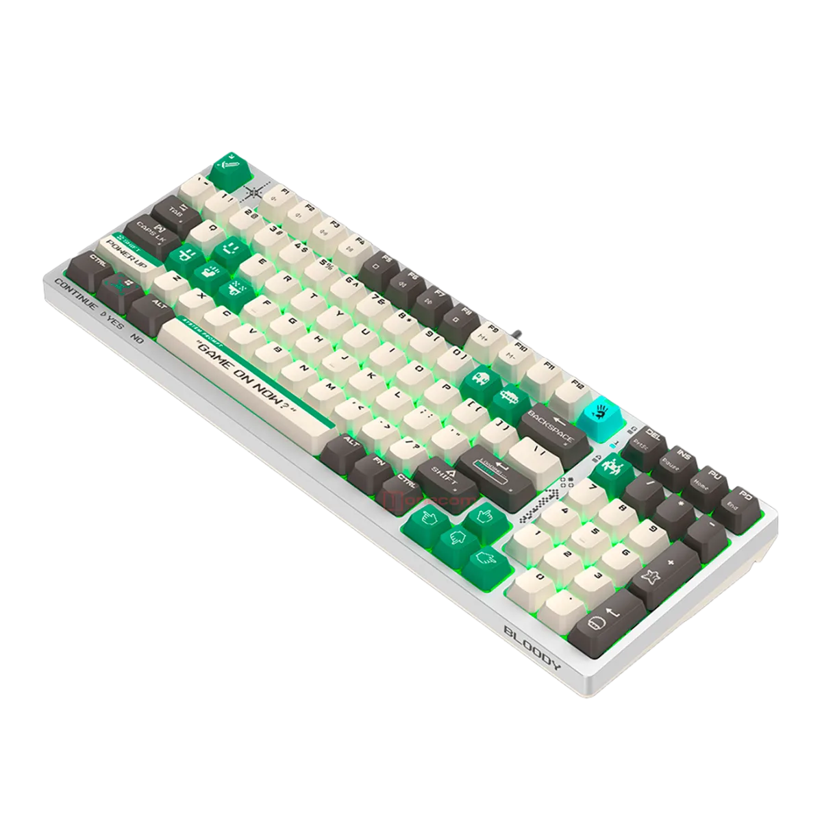 Клавиатура игровая проводная Bloody S98 Pixels Gaming Red+ Switch / Green