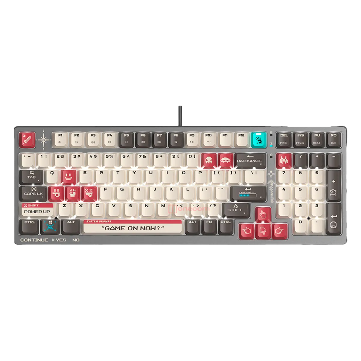 Клавиатура игровая проводная Bloody S98 Pixels Gaming Red+ Switch / Red