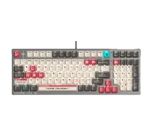 Клавиатура игровая проводная Bloody S98 Pixels Gaming Red+ Switch / Red