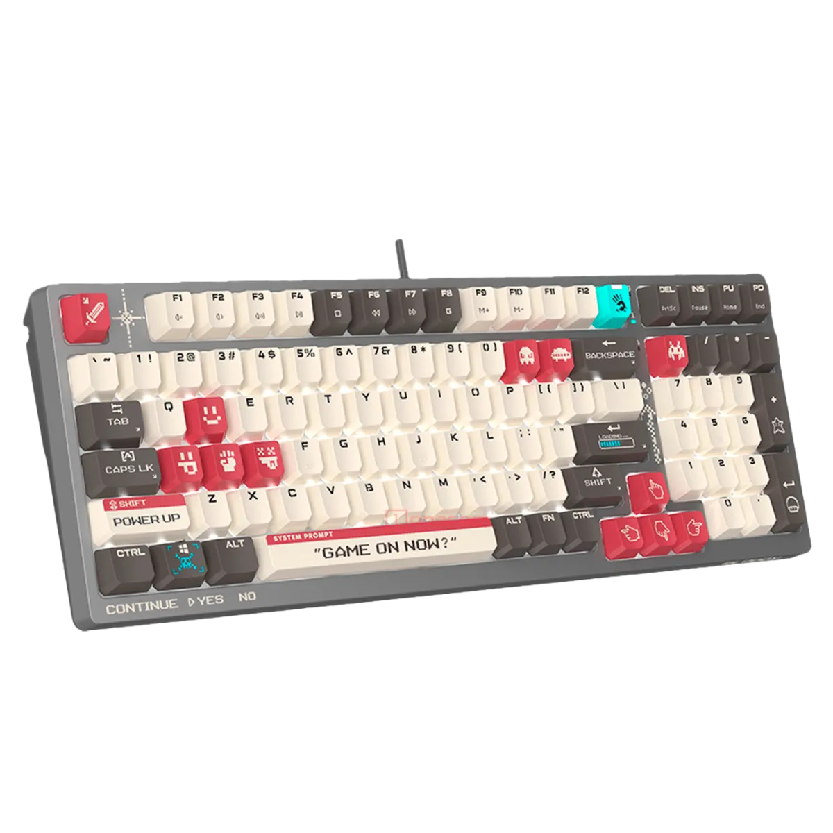 Клавиатура игровая проводная Bloody S98 Pixels Gaming Red+ Switch / Red