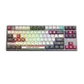 Клавиатура игровая беспроводная Bloody WS87 Pixel Mechanical  Red Gaming / Red