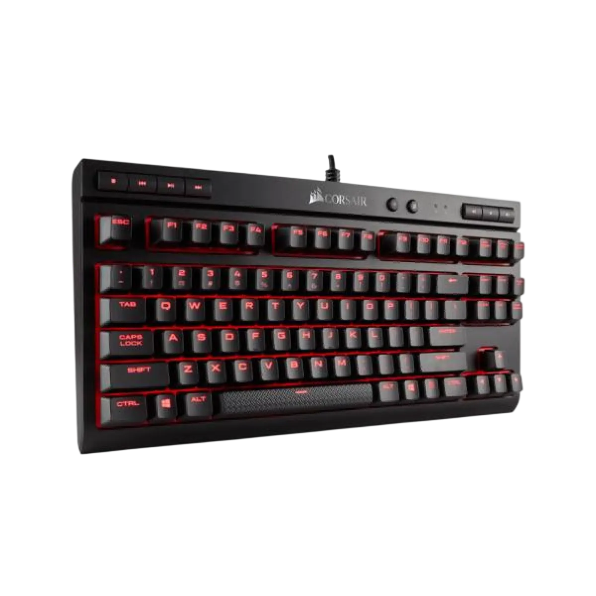 Клавиатура игровая проводная Corsair K63 Cherry MX Red / Black