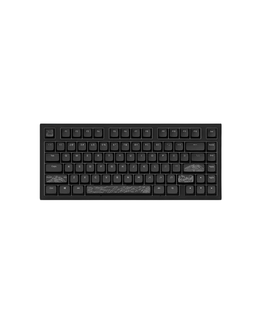 Клавиатура игровая беспроводная Dark Project ALU81A Terra Nova / Черный