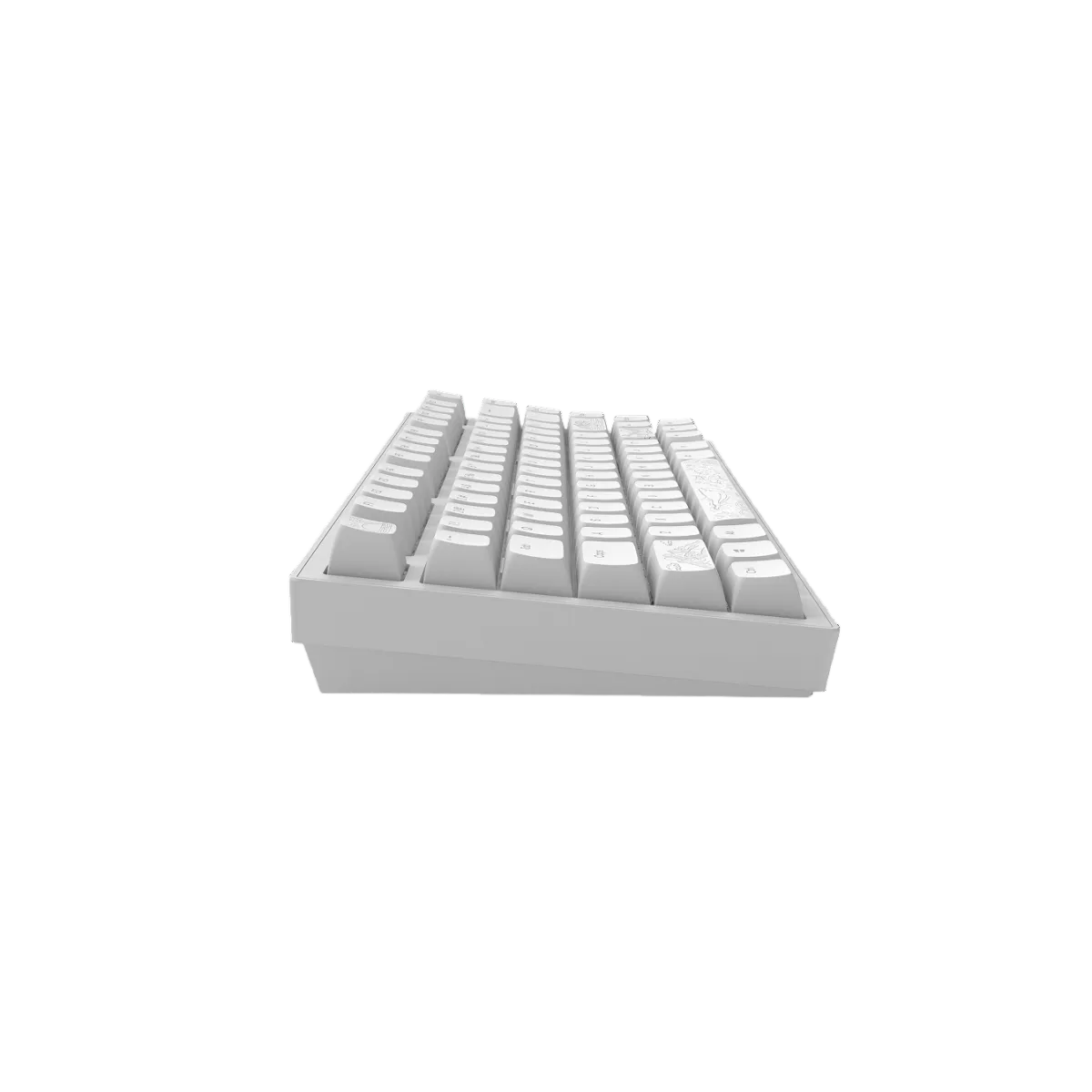 Клавиатура игровая проводная Dark Project ALU81A Terra Nostra / Белый