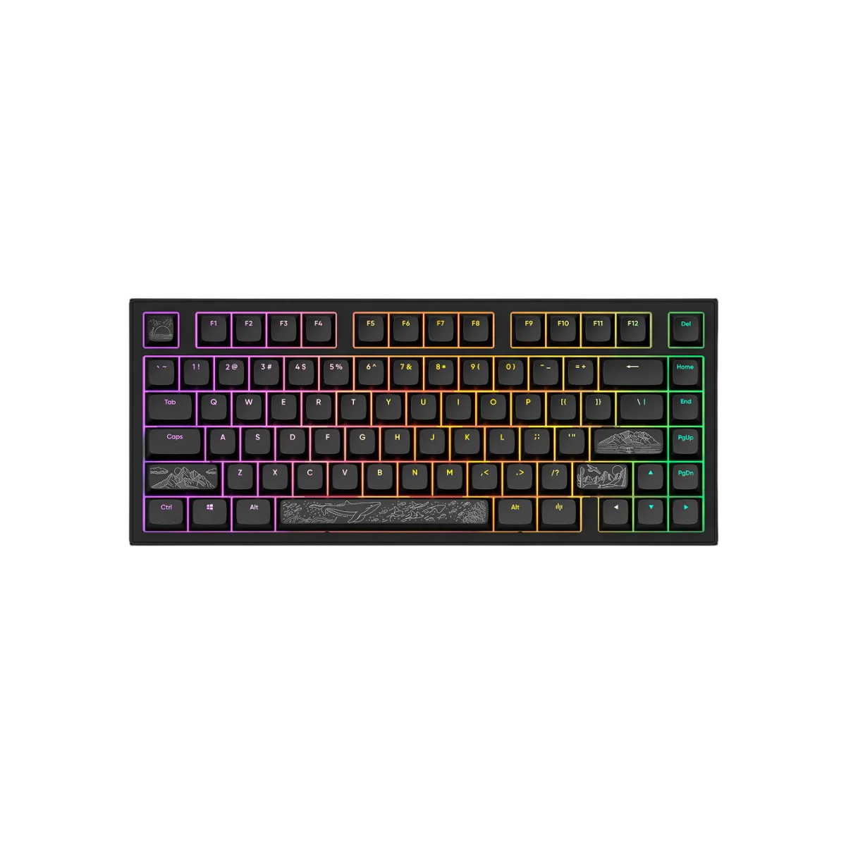 Клавиатура игровая проводная Dark Project ALU81A Terra Nostra / Черный