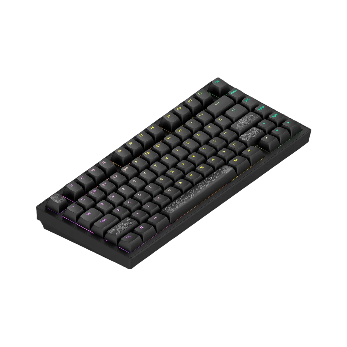 Клавиатура игровая проводная Dark Project ALU81A Terra Nostra / Черный