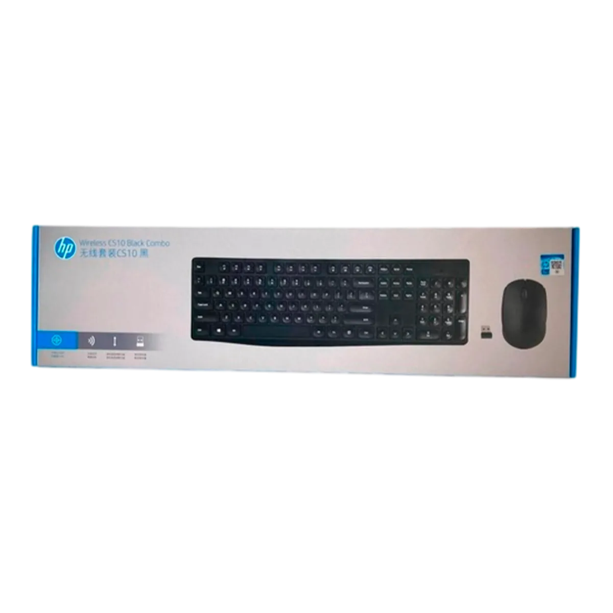 Комплект беспроводной (клавиатура+мышь) HP CS10 / Black