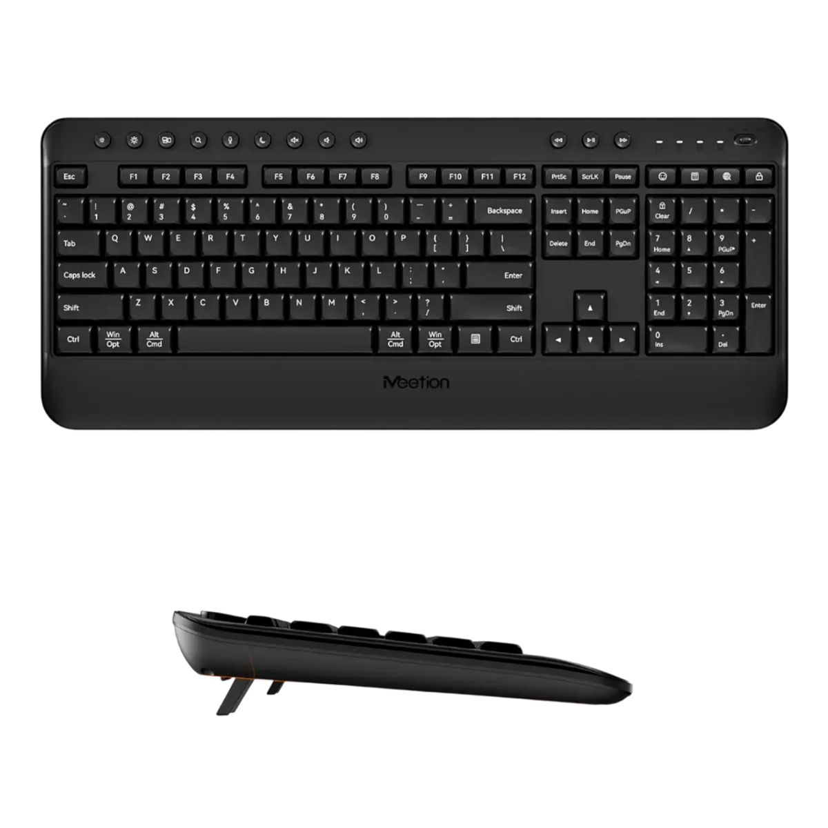 Клавиатура беспроводная Meetion BTK5000 / Black