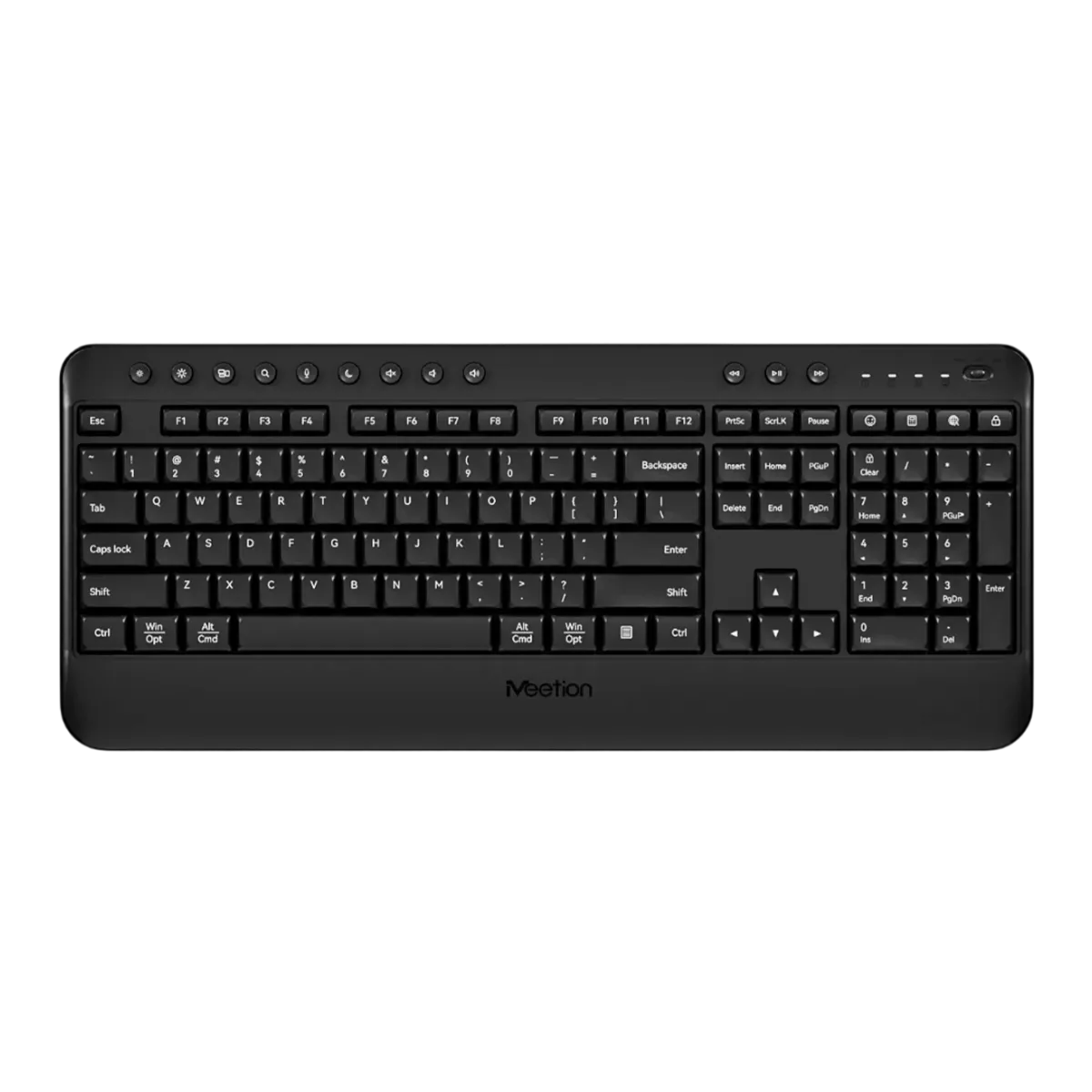 Клавиатура беспроводная Meetion BTK5000 / Black