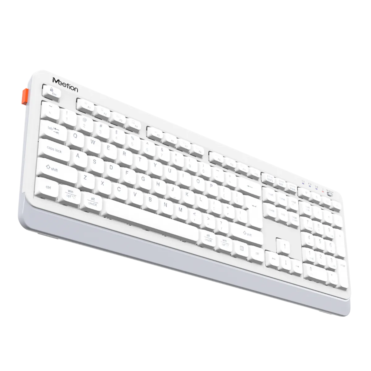 Клавиатура беспроводная Meetion BTK530 / White