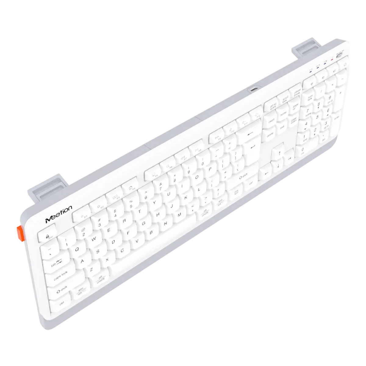 Клавиатура беспроводная Meetion BTK530 / White