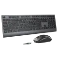 Комплект беспроводной (клавиатура+мышь) Meetion C2000 / Black