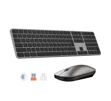 Комплект беспроводной (клавиатура+мышь) Meetion C230MW / Black