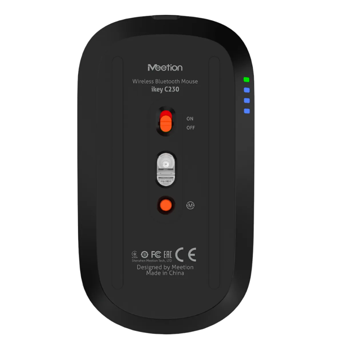 Комплект беспроводной (клавиатура+мышь) Meetion C230MW / Black