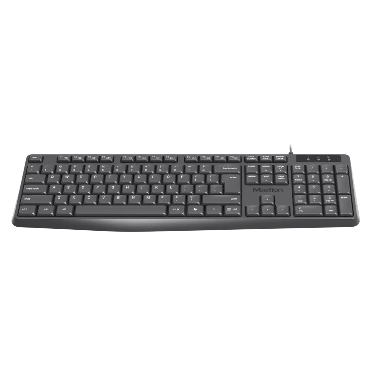 Комплект проводной (клавиатура+мышь) Meetion C235 / Black 